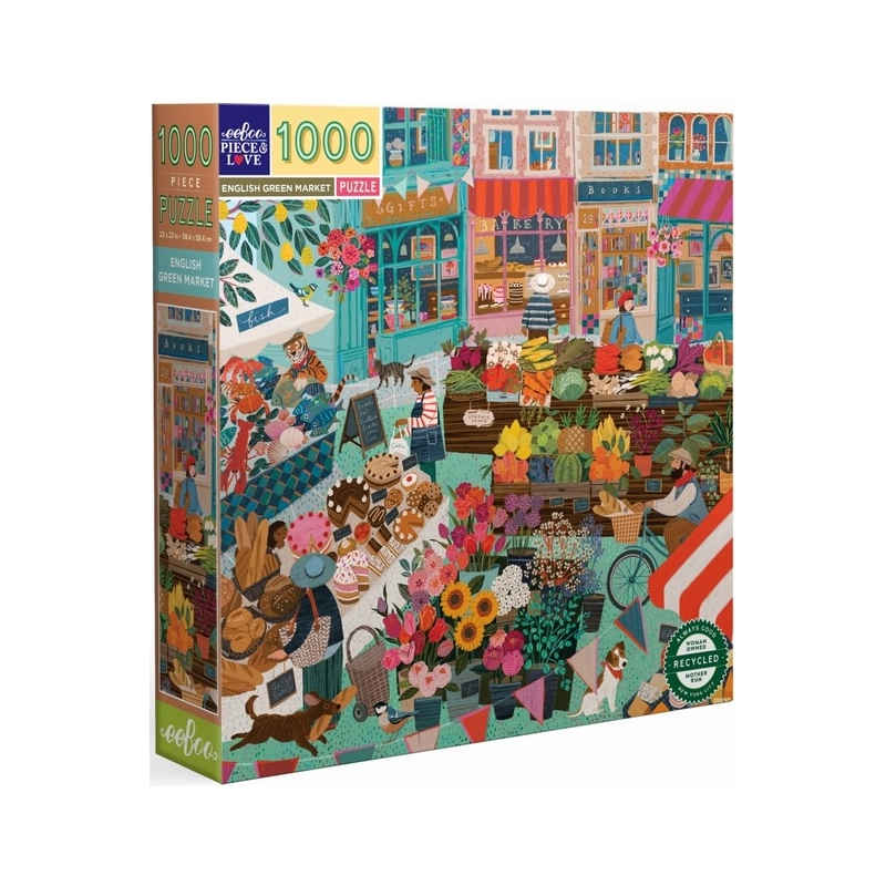 Puzzle 1000 pièces Eeboo
