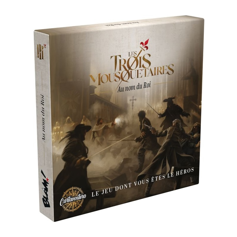 Acheter le jeu de société Cartaventura Les 3 mousquetaires - Au nom du Roi