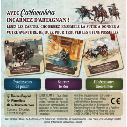 Acheter le jeu de société Cartaventura Les 3 mousquetaires - Au nom du Roi