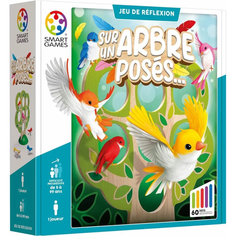 Sur un Arbre Posés est un Casse-tête de la marque Smart Games
