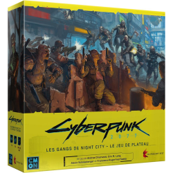 Acheter le jeu de société Cyberpunk 2077 Les Gangs de Night City CMON