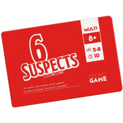 Acheter le jeu de société 6 Suspects (Microgame 33)
