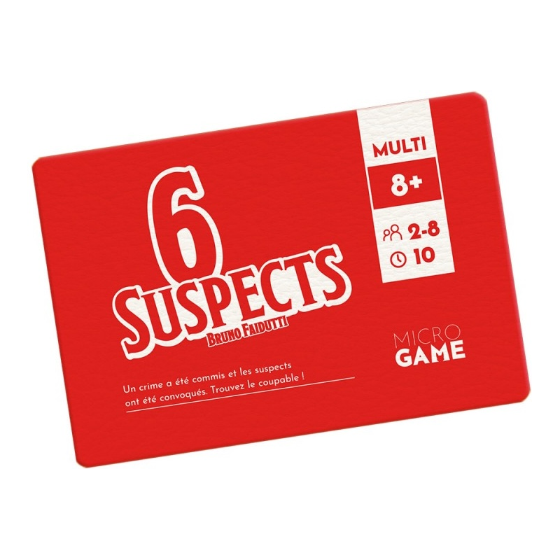Acheter le jeu de société 6 Suspects (Microgame 33)