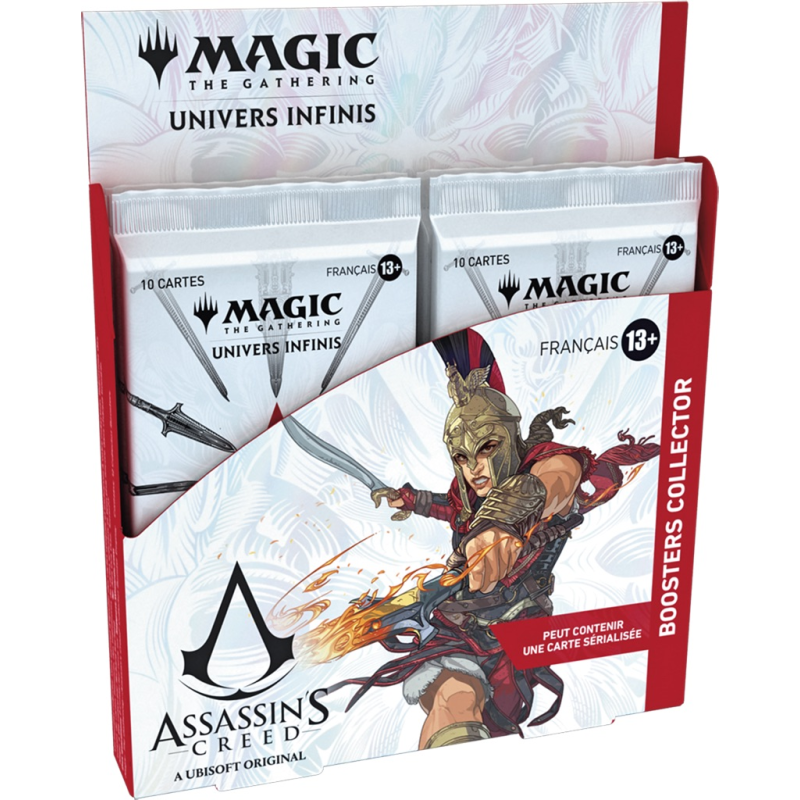 Acheter un display de 12 boosters Collector Magic Assassin's Creed en français