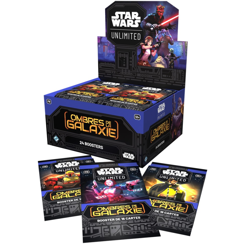 Acheter un display de 24 boosters Star Wars Unlimited