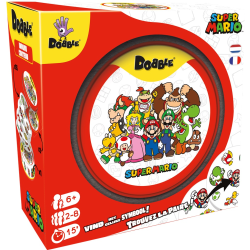 Retrouvez l'univers de super mario dans ce Dobble