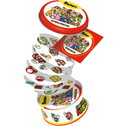 Retrouvez l'univers de super mario dans ce Dobble