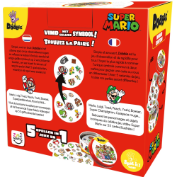Retrouvez l'univers de super mario dans ce Dobble