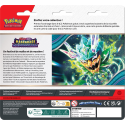Acheter Pokemon Tripack EV06 Mascarade Crépusculaire