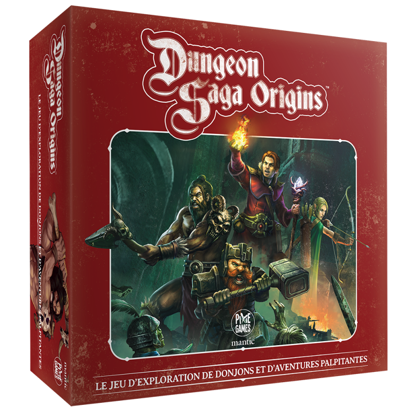Acheter le jeu de société Dungeon Saga origins