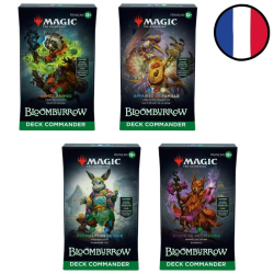Acheter lot 4 decks commander Magic Bloomburrow