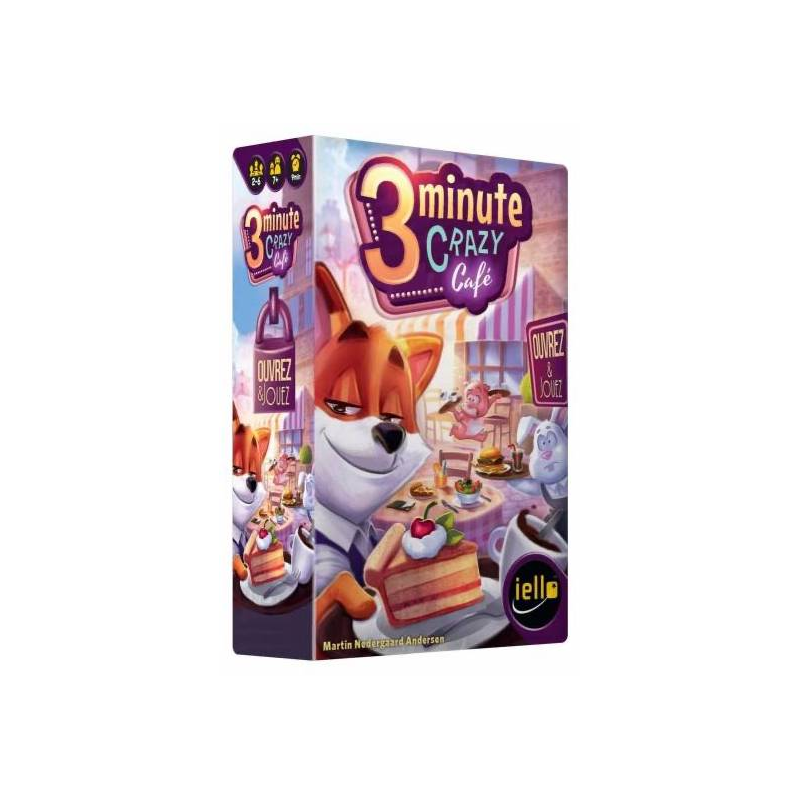 Acheter le jeu 3 Minutes Crazy Café IELLO