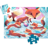 Acheter puzzle enfant Djeco silhouette Ginger Petit Renard