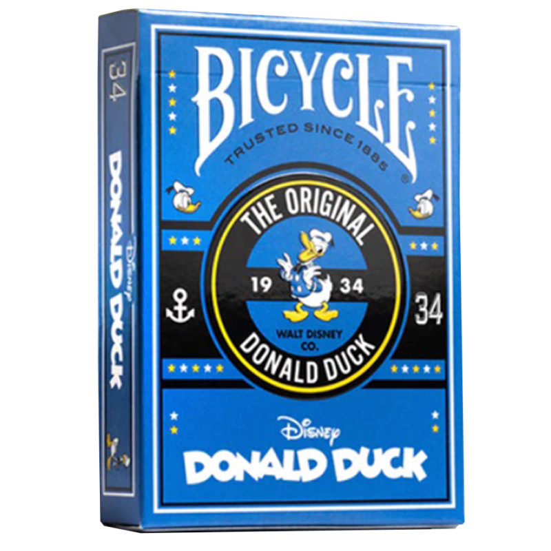 Jeu de 54 cartes Bicycle - Donald Duck