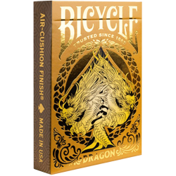 Jeu de 54 cartes Dragon Gold