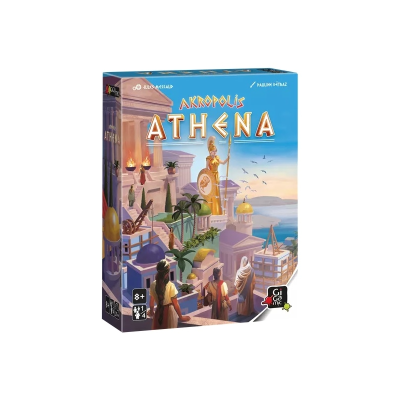 Acheter l'extension Athena du jeu de société Akropolis Gigamic
