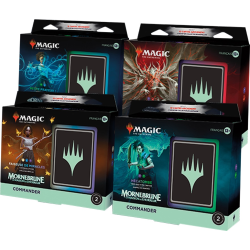 Acheter lot 4 decks commander Magic Mornebrune