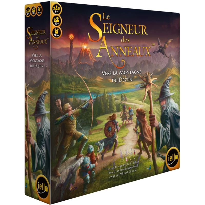 Acheter jeu de société Iello Seigneur des Anneaux Montagne du Destin