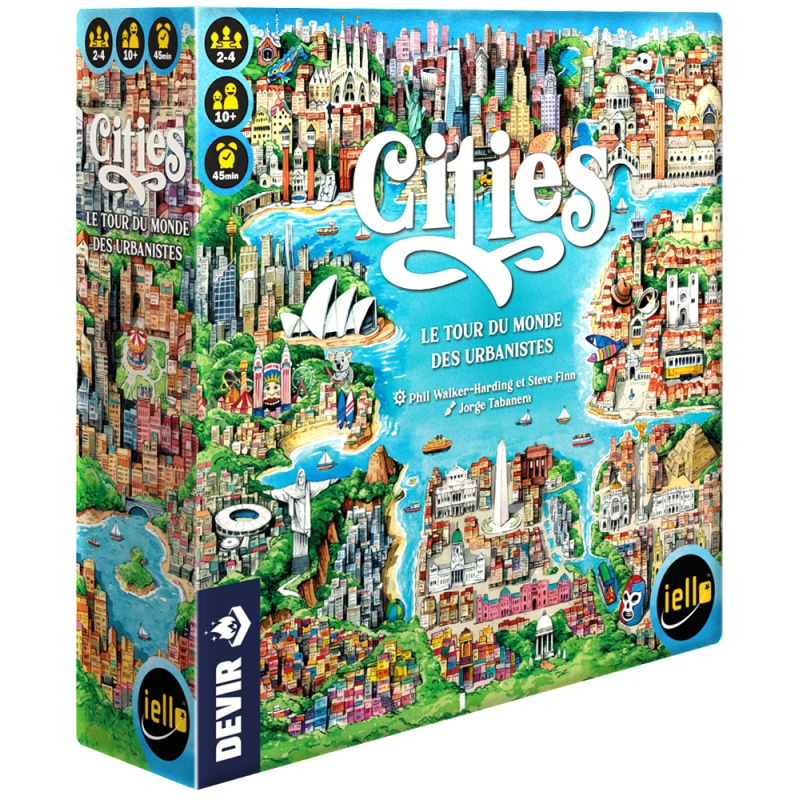 acheter le jeu cities IELLO