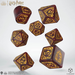 Set de 7 dés, idéal pour les jeux de rôle.
