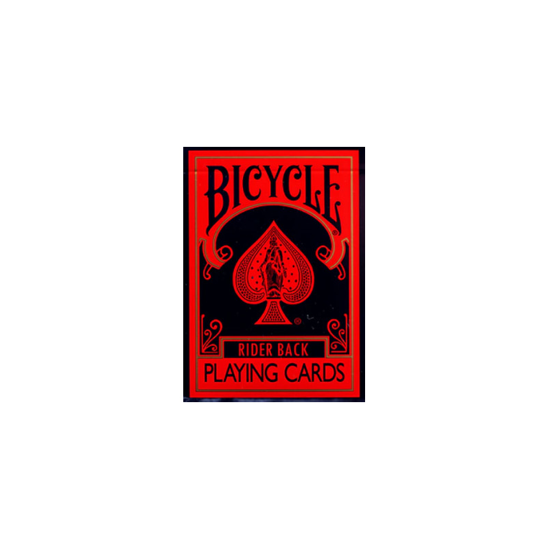 Jeu de 54 cartes bicycle Reverse Rouge et Noir