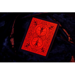 Jeu de 54 cartes bicycle Reverse Rouge et Noir
