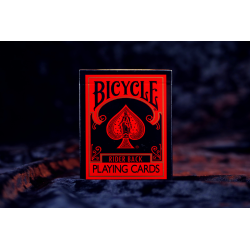 Jeu de 54 cartes bicycle Reverse Rouge et Noir