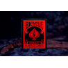 Jeu de 54 cartes bicycle Reverse Rouge et Noir
