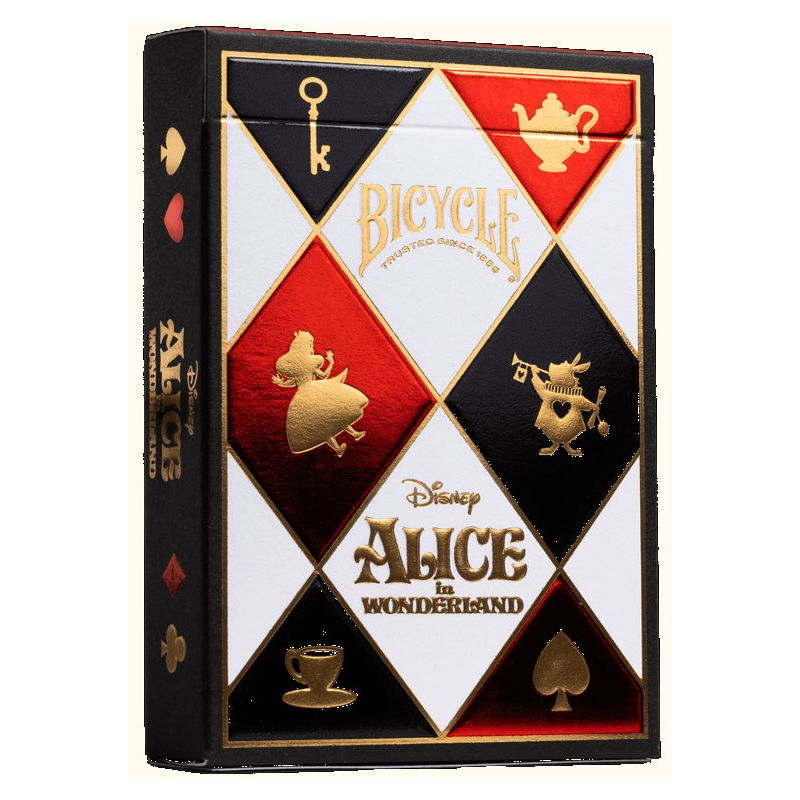 jeu de 54 cartes bicycle Disney Alice au pays des Merveilles