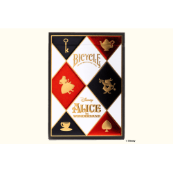 jeu de 54 cartes bicycle Disney Alice au pays des Merveilles