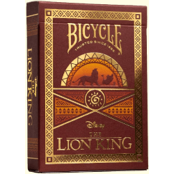 jeu de 54 cartes bicycle Disney Le Roi Lion
