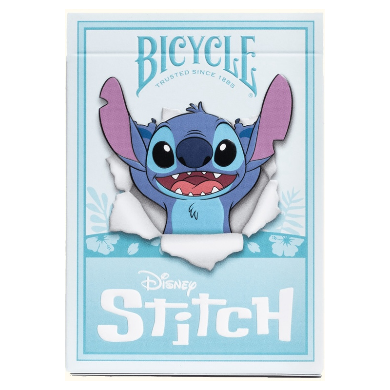 jeu de 54 cartes bicycle Disney Stitch