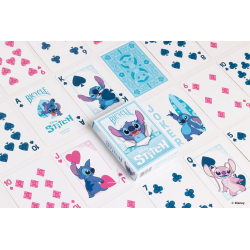 jeu de 54 cartes bicycle Disney Stitch
