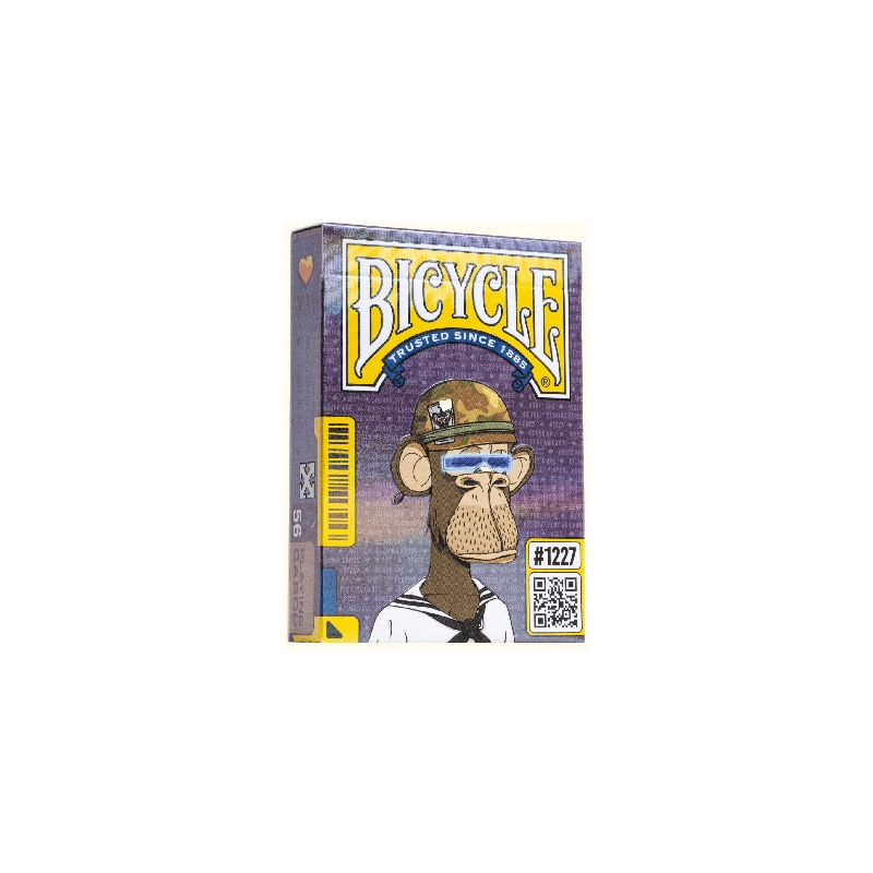 jeu de 54 cartes bicycle Bored Ape