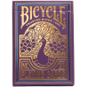 jeu de 54 cartes bicycle Peacock Violet 01