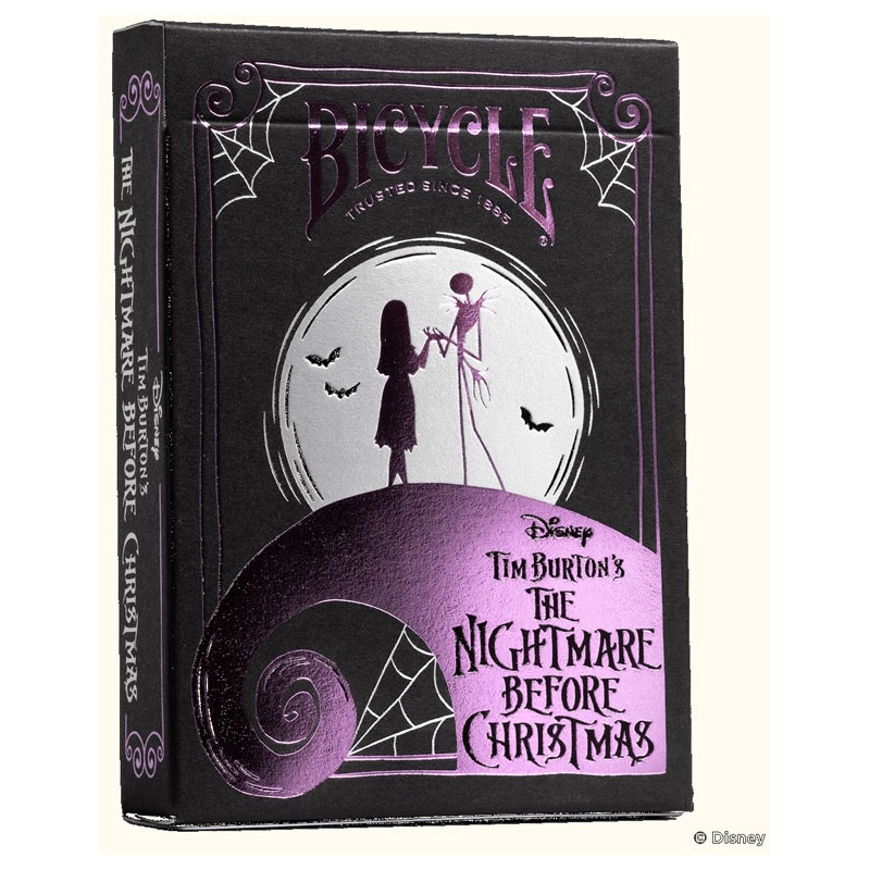 jeu de 54 cartes bicycle L'étrange noël de Mr Jack