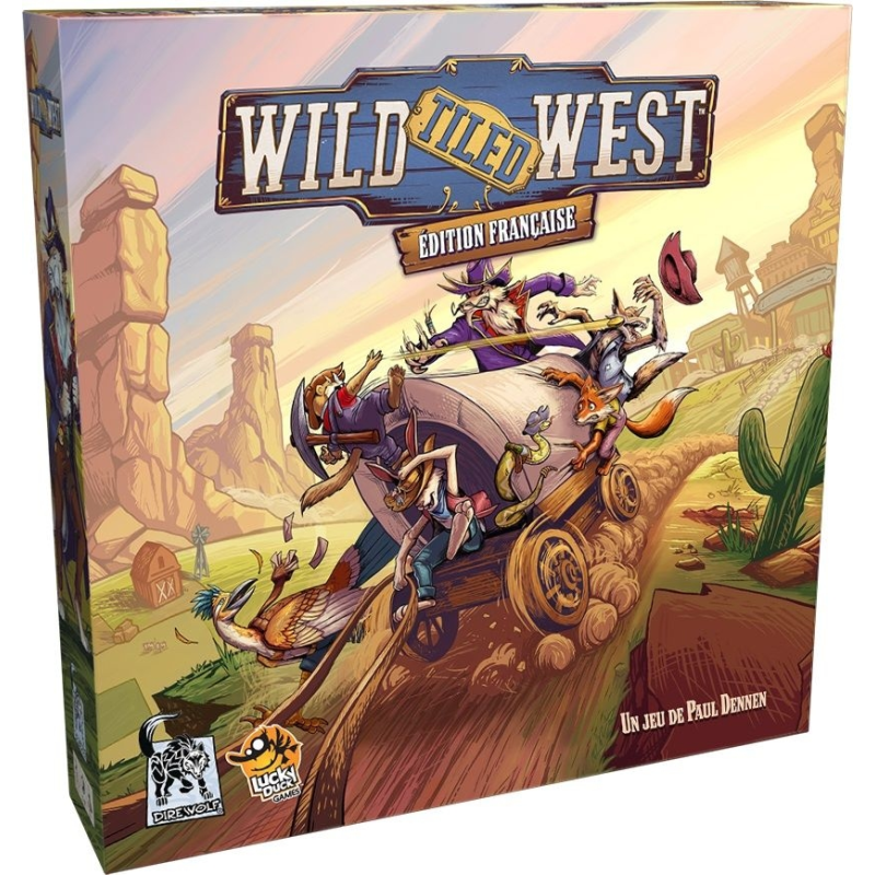 acheter le jeu Wild tiled west Lucky Duck Games