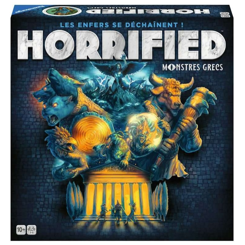 Acheter le jeu de société Horrified Monstres Grecs