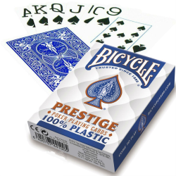 Jeu de 54 cartes bicycle 100% Plastique Jumbo