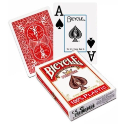 Jeu de 54 cartes bicycle 100% Plastique Jumbo