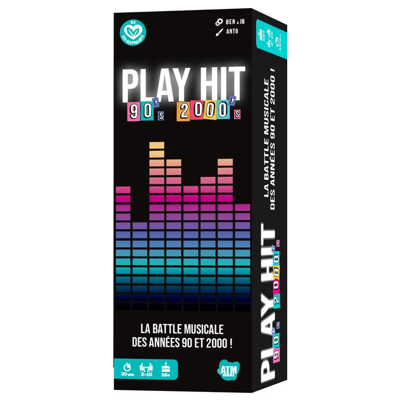 Acheter le jeu de société Play Hit 90's 2000's ATM gaming