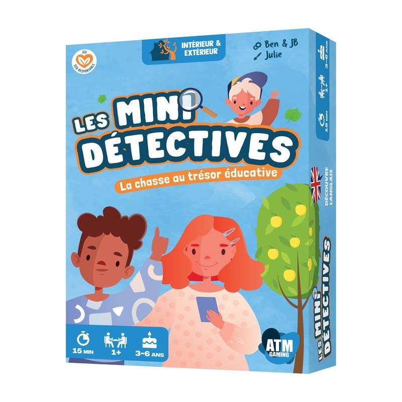 Acheter le jeu de société les Mini Détectives ATM Gaming