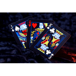 Jeu de 54 cartes bicycle Reverse Rouge et Noir