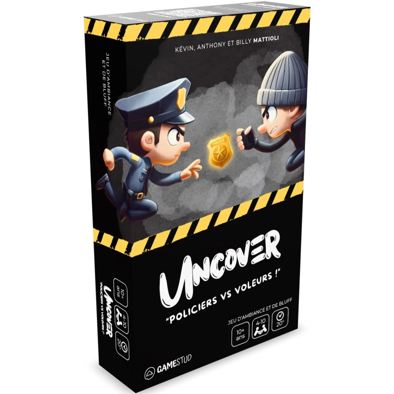 Acheter le jeu de société Iello Uncover : Policiers Vs Voleurs