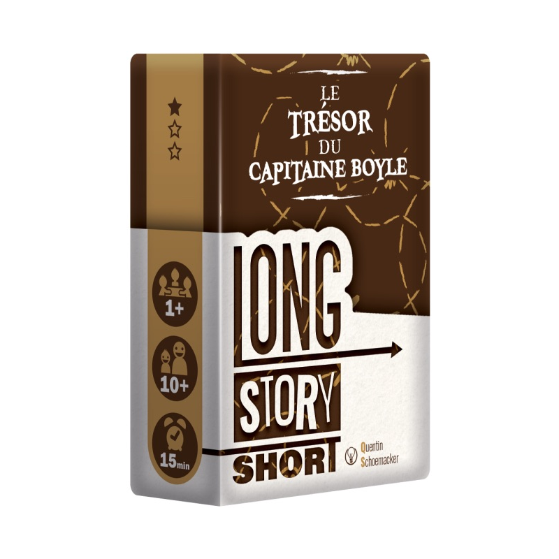 Acheter jeu solo Long Story Short : Le Trésor du Capitaine Boyle