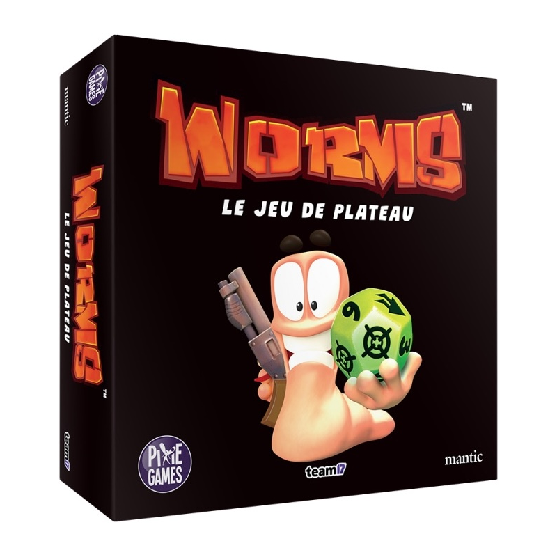 Acheter le jeu de société Worms le jeu de plateau Pixie Games Mantic