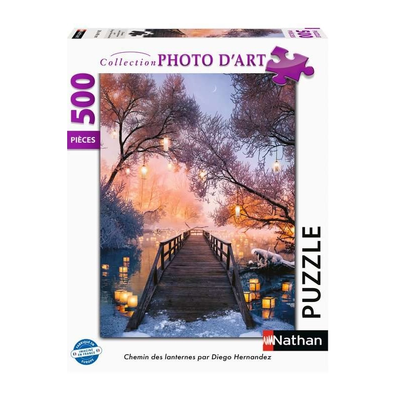 Acheter un puzzle 500 pièces Nathan