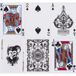 Jeu de 54 cartes bicycle Archangels