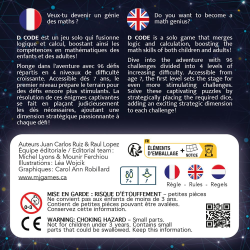 Acheter le jeu de société D Code MJ Games