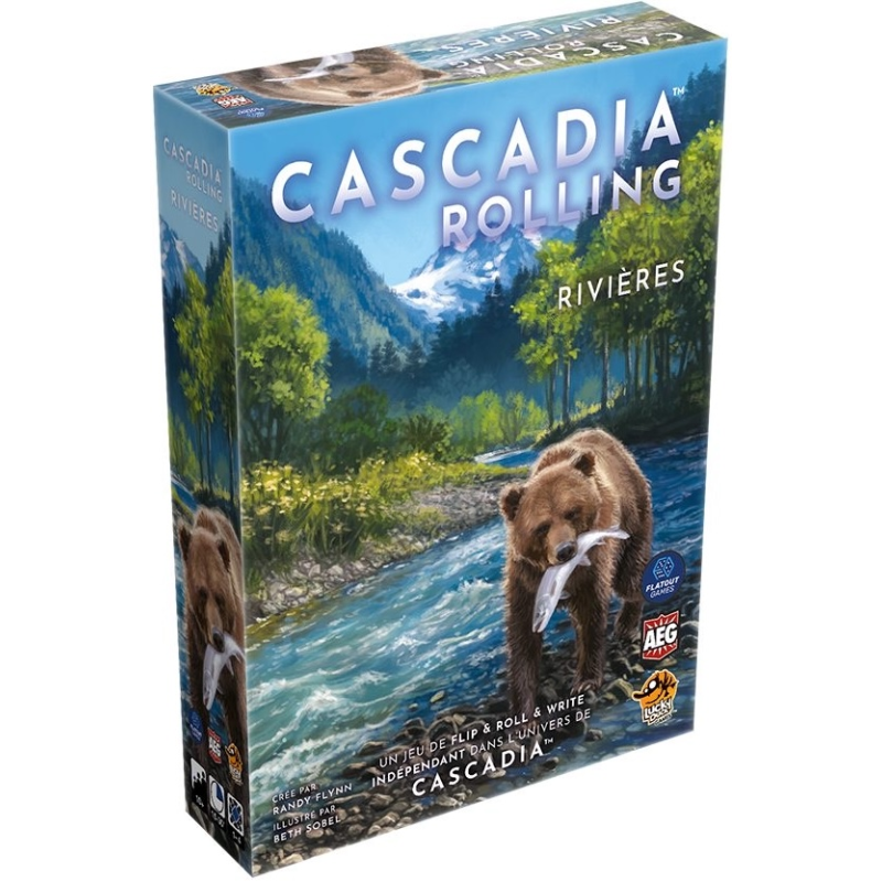Acheter le jeu de société Cascadia Rolling Rivières
